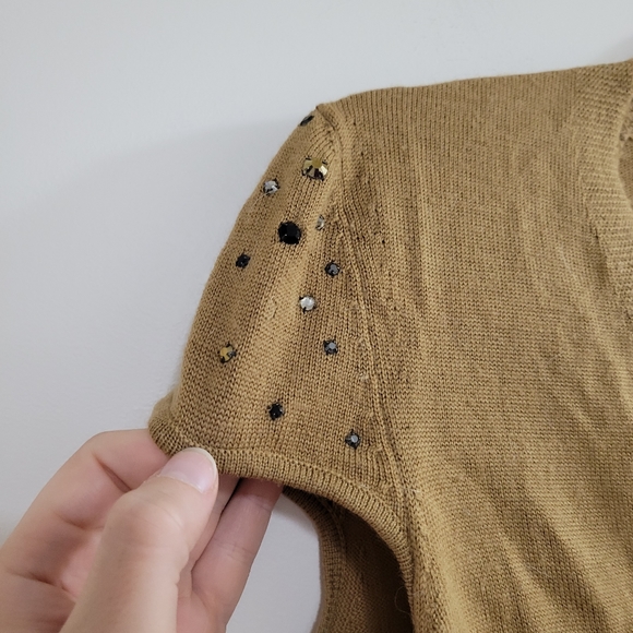 Gianni Versace wool neck short sleeve ssweater 40 - Picture 5 of 5